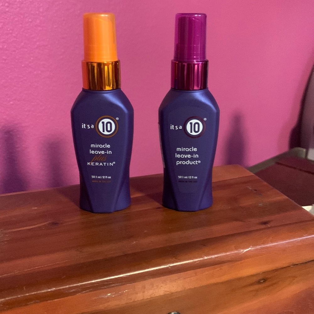 It’s a 10 miracle leave in conditioner